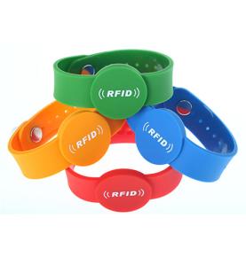 Pulsera de PVC personalizada Pulsera RFID OEM