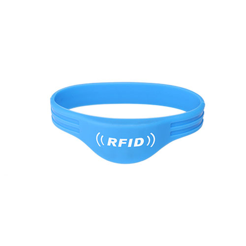 Pulsera semicírculo de doble hilo de silicona RFID 5