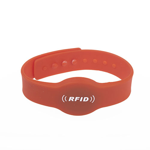 Pulsera RFID Silicona grabada con hebilla 3