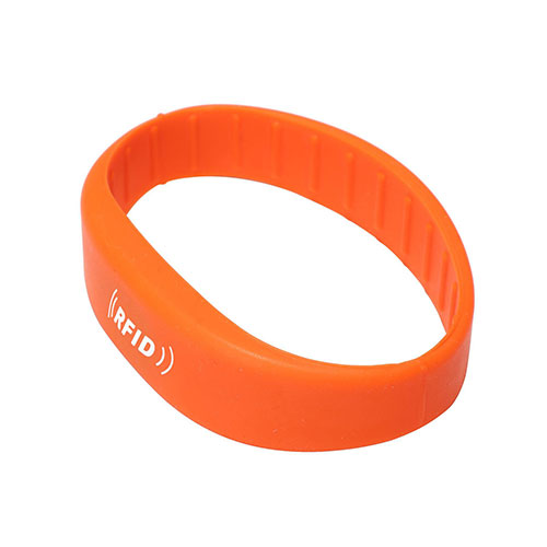 Pulsera plana mediana RFID Silicona 4