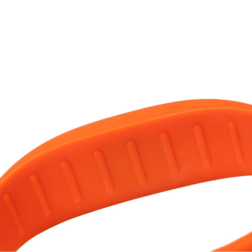 Pulsera plana mediana RFID Silicona 5