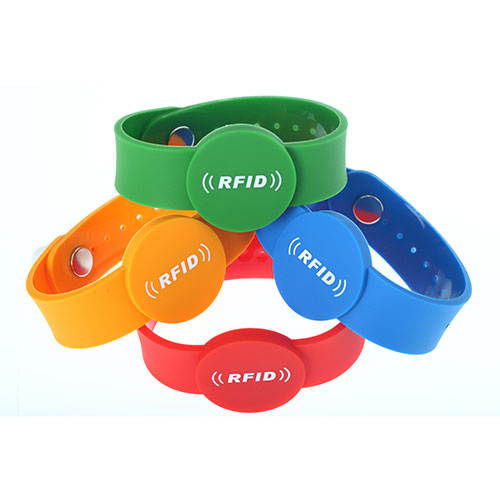 Pulsera PVC personalizada Pulsera RFID OEM 2