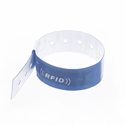 Pulsera PVC Desechable RFID Personalizada 2