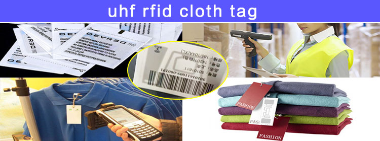 Etiqueta de ropa RFID antirrobo UHF para gestión de ropa