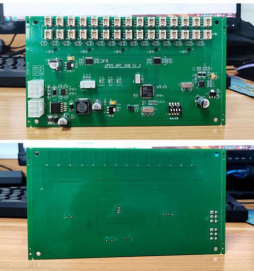 Smart book cabinet RFID high-frequency identification reader module IC card NFC card reader circuit motherboard 5