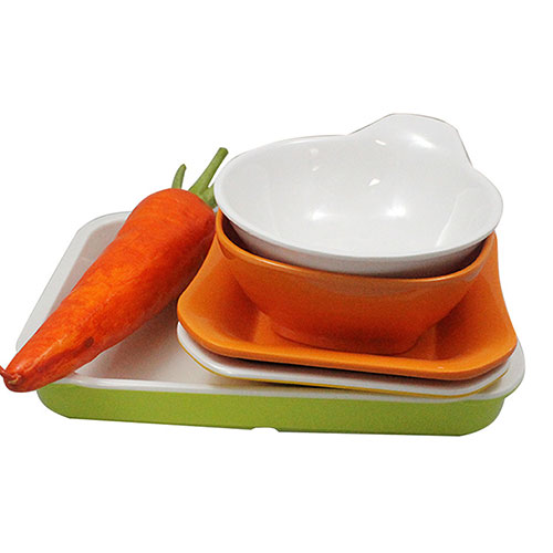 Melamine material high temperature resistant smart RFID tableware 2