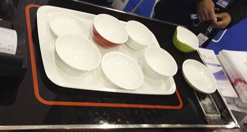 Melamine material high temperature resistant smart RFID tableware 4