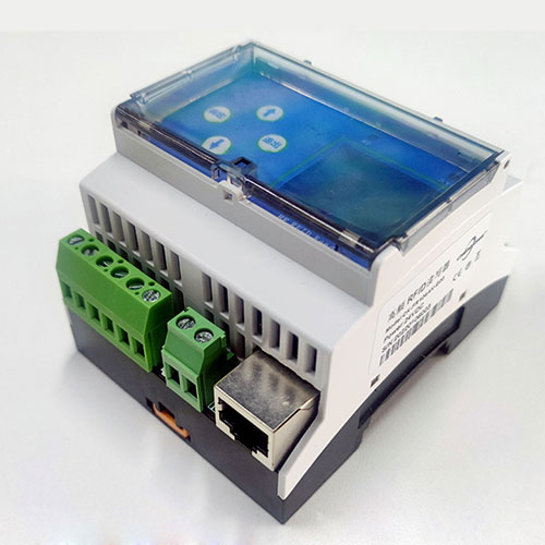 Industrial de alta frecuencia de cuatro canales Modbus TCP <a href=https://rfid-life.com/RFID-Reader.html target='_blank'>Lector RFID</a> herramienta de precisión lector de tarjetas de línea de producción automática