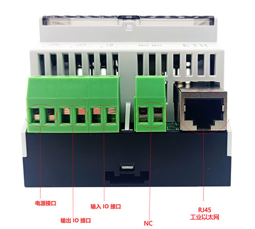 Alta frecuencia Modbus TCP de cuatro canales Lector RFID industrial herramienta de precisión línea de producción automática lector de tarjetas 6