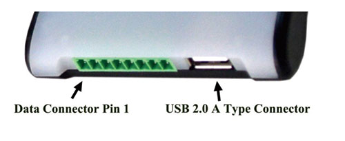 Puerto serie Comunicación Wigand 2dBi Lector de etiquetas RFID UHF de escritorio Lector UHF 3