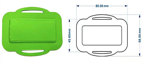 Etiqueta RFID antimetal Inventario de activos metálicos para exteriores Etiqueta electrónica anti-metal de inducción RF de gestión 2